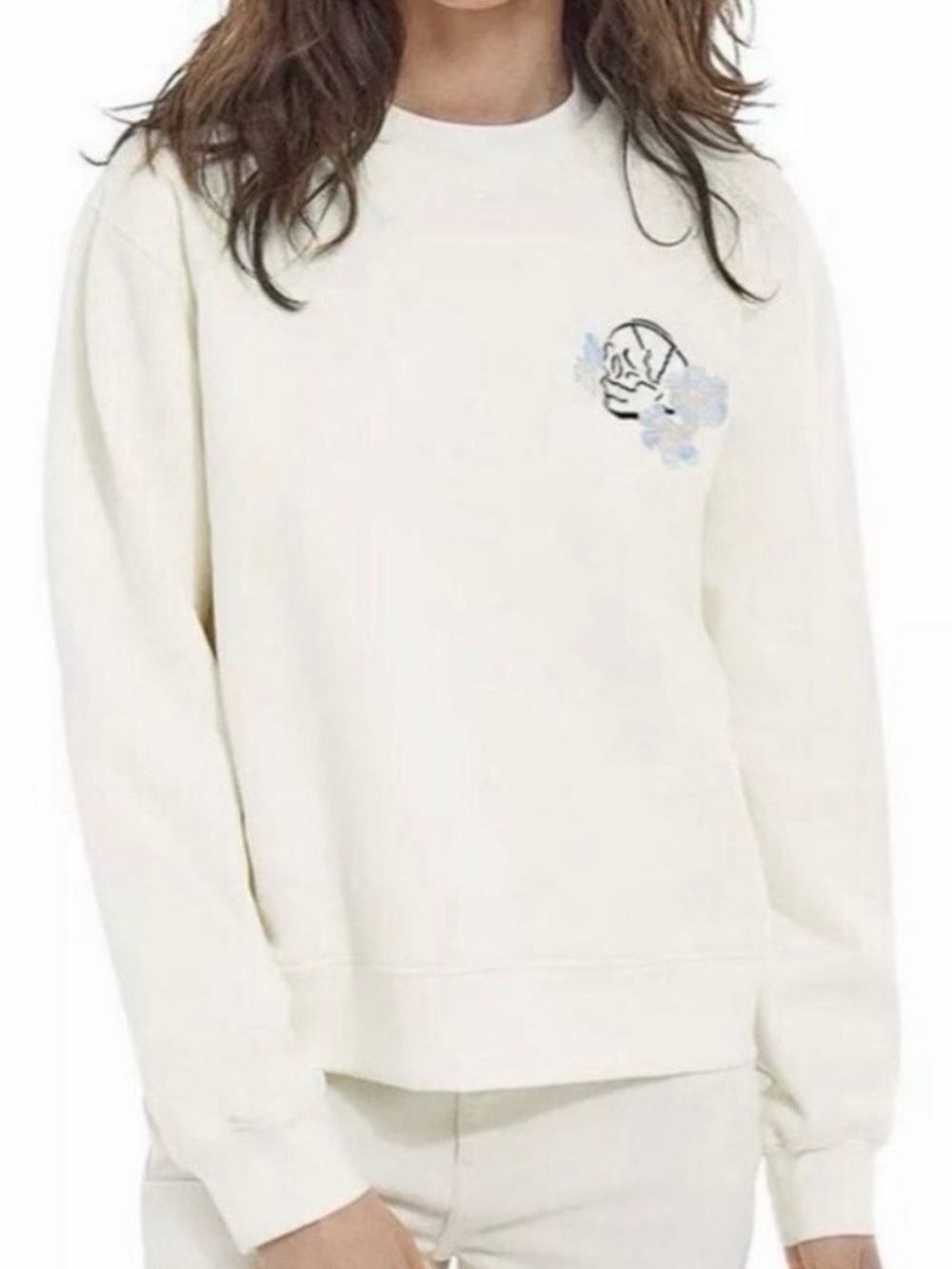 The Kooples White Sweatshirt